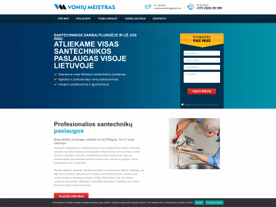 voniumeistras.lt snapshot