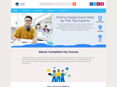 completemycourse.com snapshot