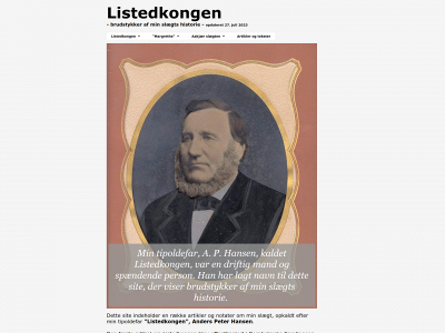 listedkongen.dk snapshot