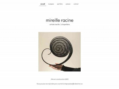 mireilleracine.com snapshot