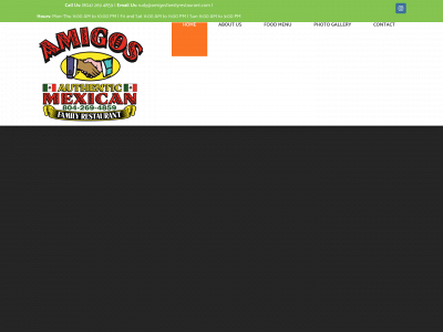 amigosfamilyrestaurant.org snapshot