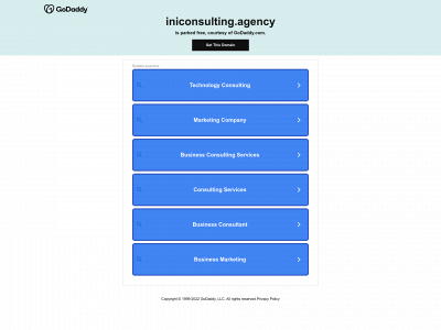 iniconsulting.agency snapshot
