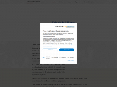 voiedelaliberte.be snapshot