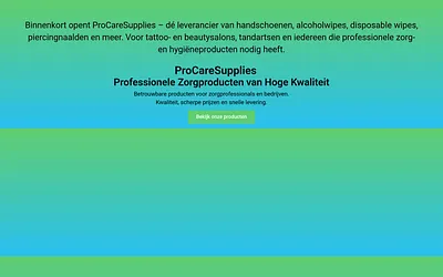 procaresupplies.nl snapshot