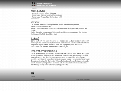 alexanderkrall.de snapshot