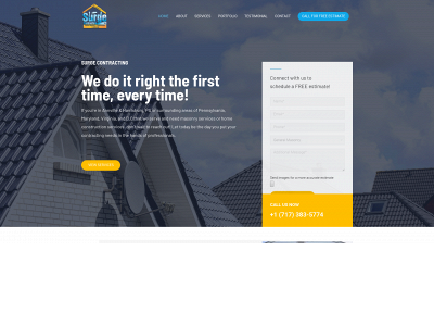 surgecontracting.net snapshot