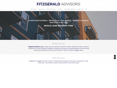 fitzgeraldadvisors.com snapshot