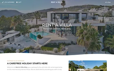 rentavillaibiza.com snapshot