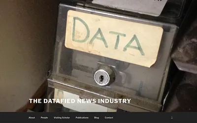 datafiednewsindustry.org snapshot