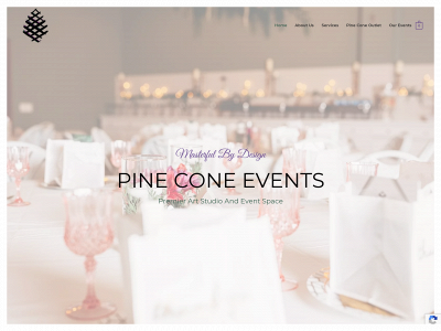thepineconeevents.com snapshot