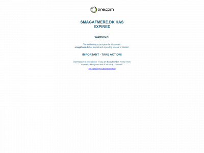 smagafmere.dk snapshot