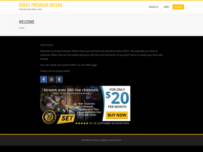 greatpremiumoffers.com snapshot