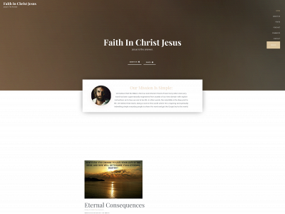 faithinchristjesus.net snapshot