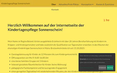 kindertagespflege-sonnenschein-mainz.de snapshot