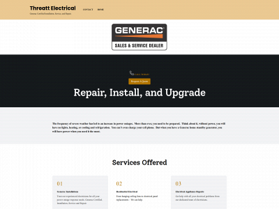 threattelectrical.com snapshot