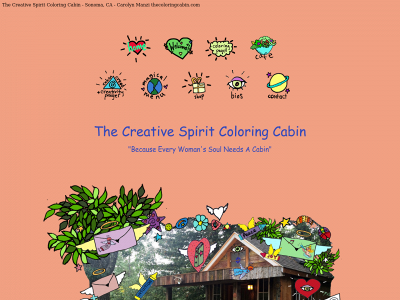 thecoloringcabin.com snapshot
