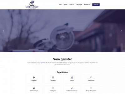 nickesbygg.se snapshot