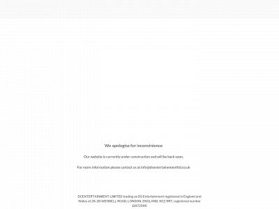 dsentertainementltd.co.uk snapshot