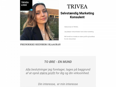 trivea.dk snapshot
