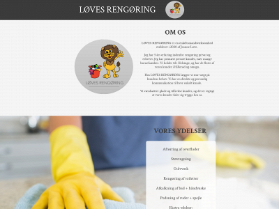 loevesrengoering.dk snapshot