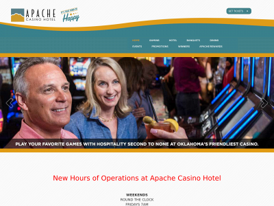 apachecasinohotel.com snapshot