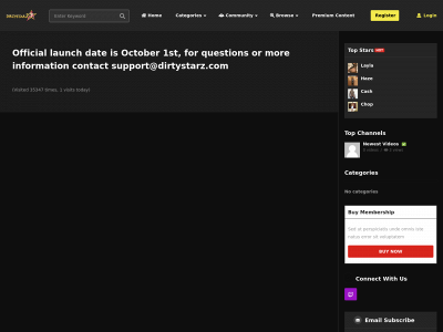 dirtystarz.com snapshot