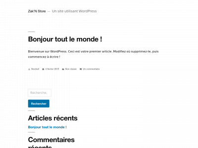 zaknstore.com snapshot