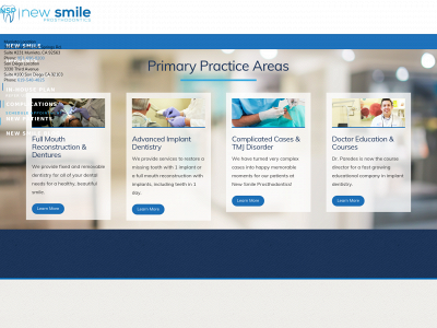 newsmileprosthodontics.com snapshot