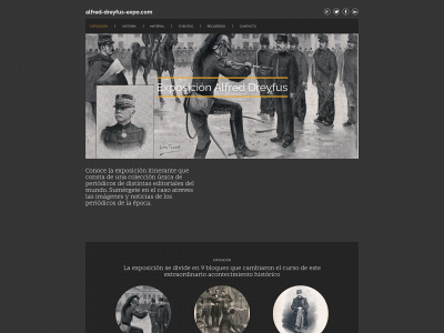 alfred-dreyfus-expo.com snapshot