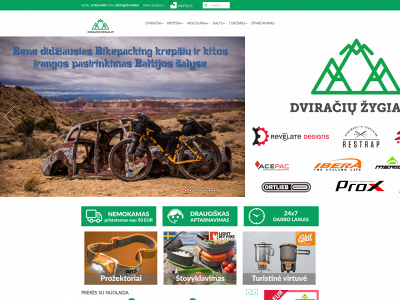 dviraciuzygiai.lt snapshot