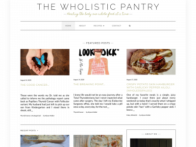 thewholisticpantry.com snapshot