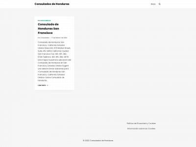 consuladoshonduras.com snapshot
