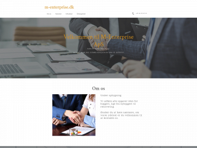 m-enterprise.dk snapshot