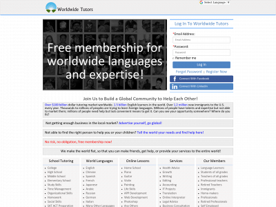 worldwidetutors.net snapshot