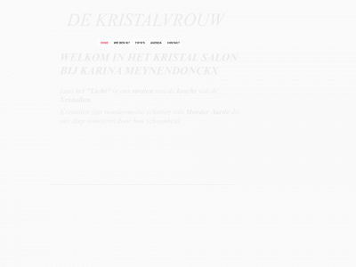 dekristalvrouw.be snapshot