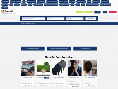advertall.co.uk snapshot