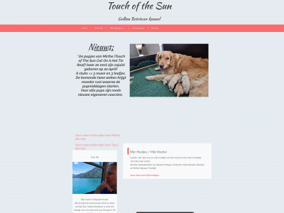 touchofthesun.nl snapshot
