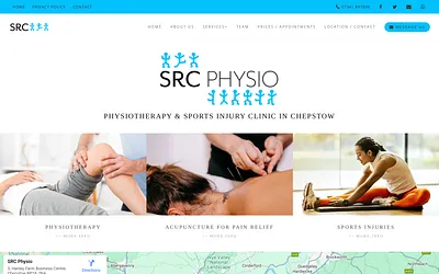 srcphysio.com snapshot