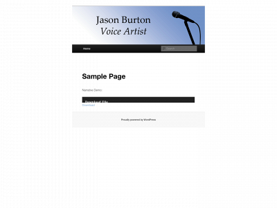 jasonburtonvoice.com snapshot