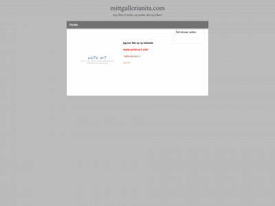 mittgallerianita.com snapshot