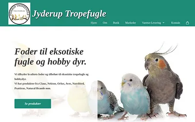 jyderuptropefugle.dk snapshot