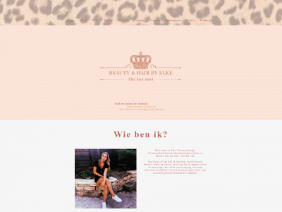 beautyandhairbyelke.be snapshot