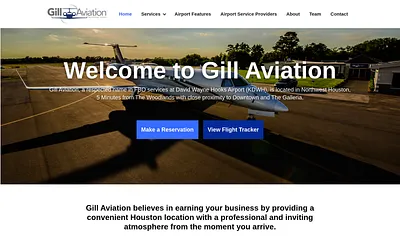 www.gillaviationfbo.com snapshot