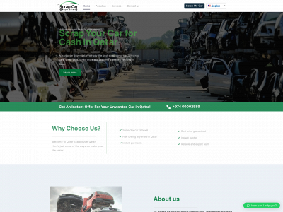 scrapcarbuyerqatar.qa snapshot