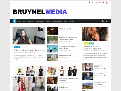 bruynelmedia.com snapshot