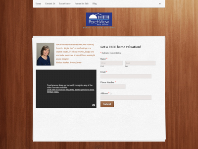 porchviewhomes.com snapshot
