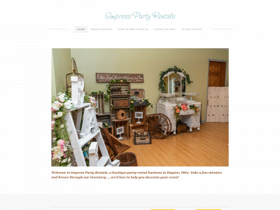 www.impresspartyrentals.com snapshot