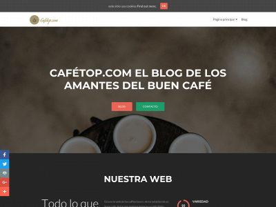 cafétop.com snapshot