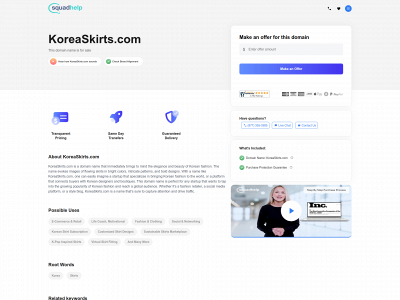 koreaskirts.com snapshot