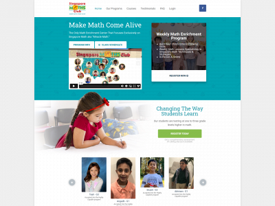 singaporemathclub.com snapshot